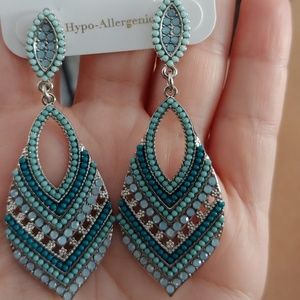 Charming Charlie turquoise earrings